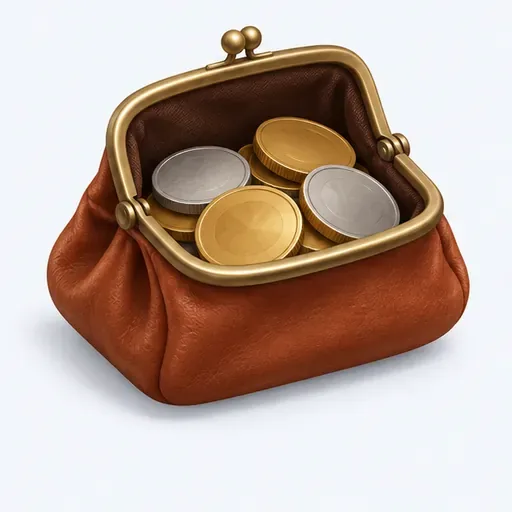 un porte-monnaie: a coin purse
