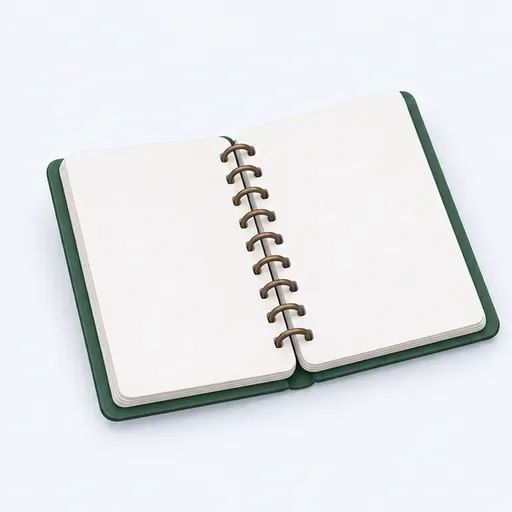 un carnet: a notebook
