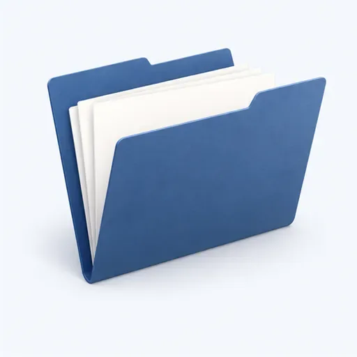 un dossier: a folder