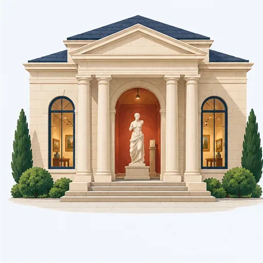 le musée: museum