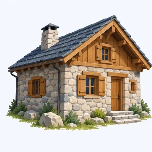 le refuge: mountain hut