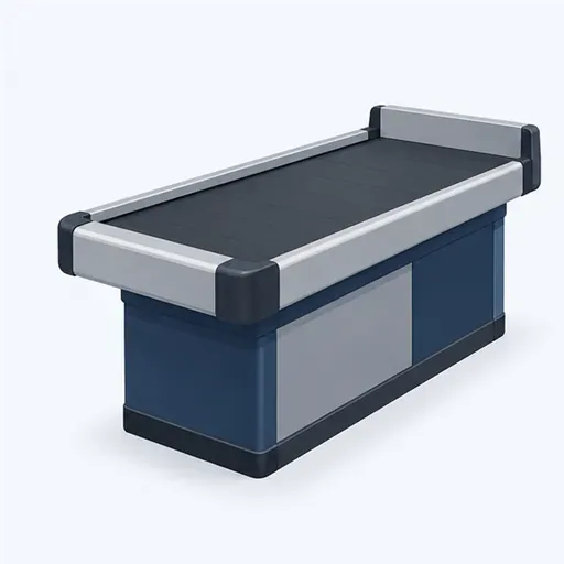 le tapis de caisse: checkout conveyor belt