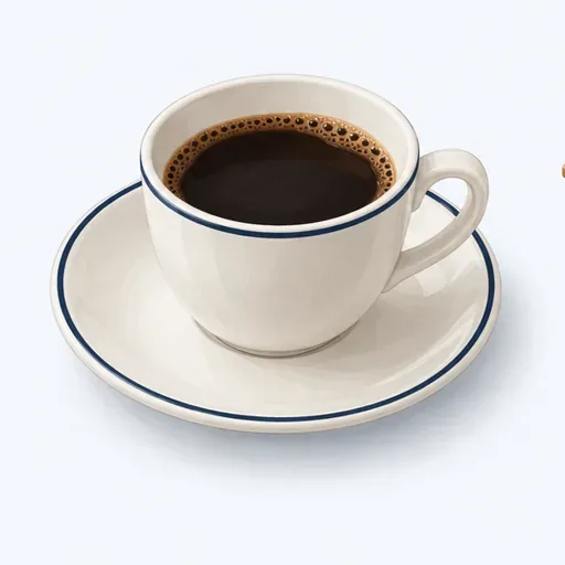 la tasse de café: cup of coffee