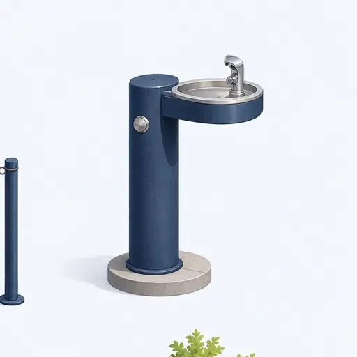 la fontaine à eau: drinking fountain