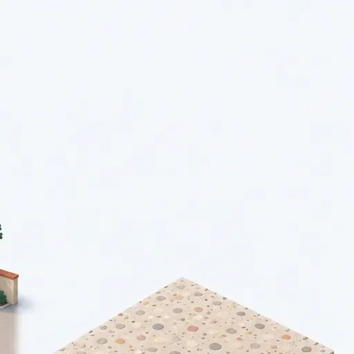 le revêtement clair: light-coloured surface