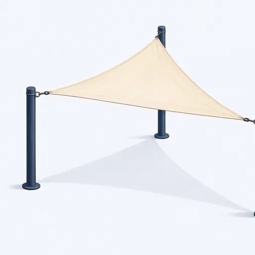 la voile d’ombrage: shade sail