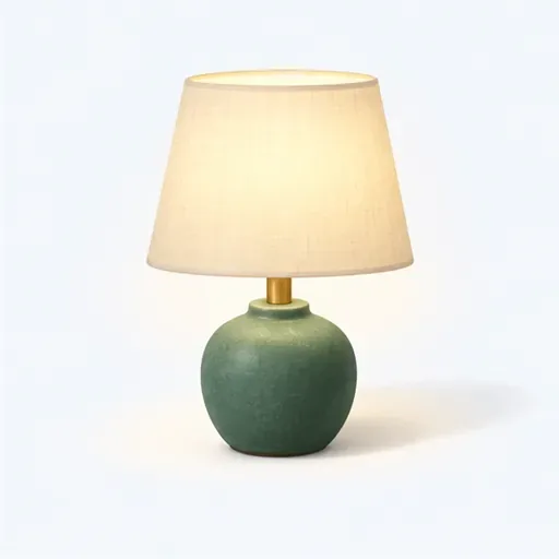 une lampe: a lamp
