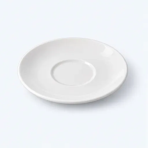 une soucoupe: a saucer