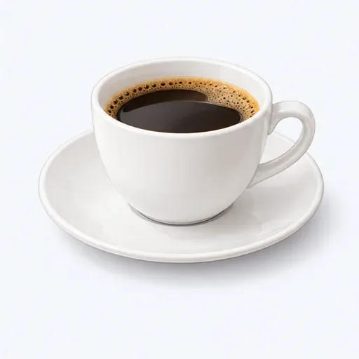 un café: a coffee