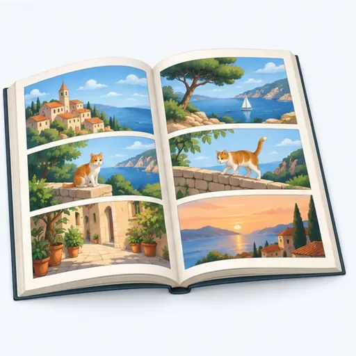 une bande dessinée: a comic book