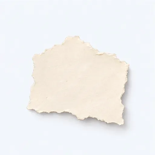 un bout de papier: a scrap of paper