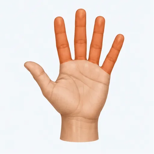 les doigts: fingers