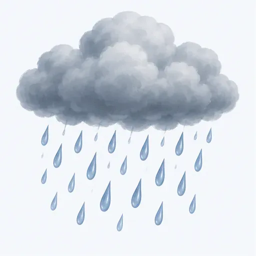 la pluie: rain