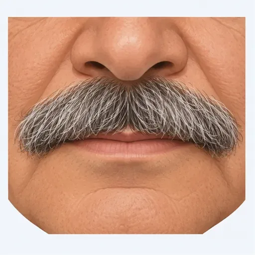 une moustache: un bigote