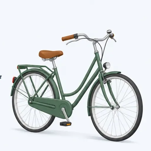 le vélo: bicycle