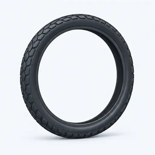un pneu gonflé: an inflated tyre