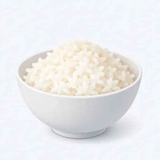 du riz cuit: cooked rice