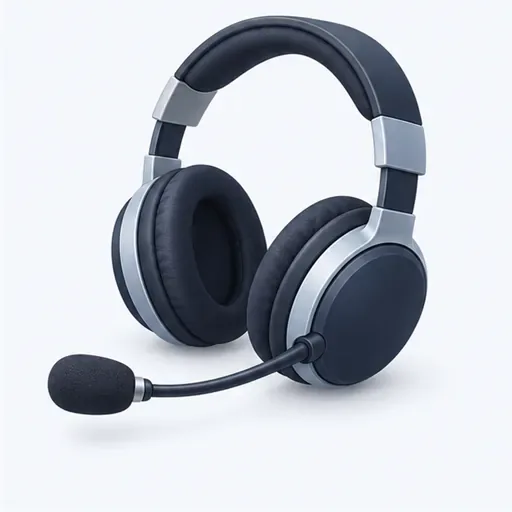 un casque: headset