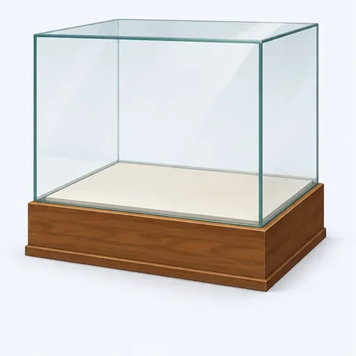 une vitrine: 展柜