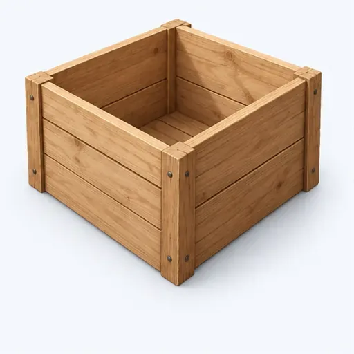 la caisse: caja de embalaje