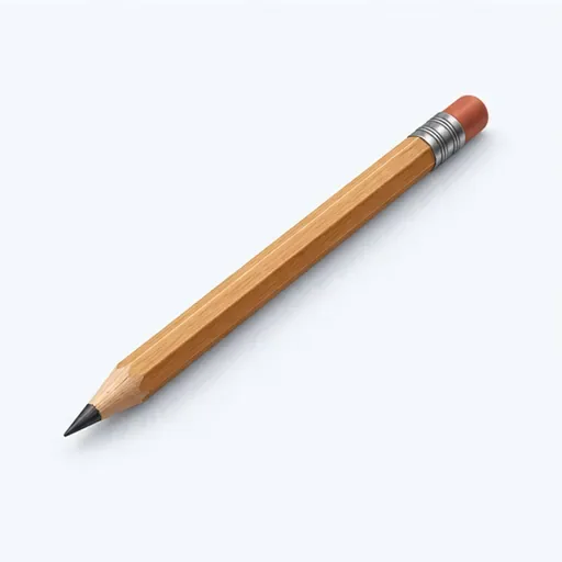 le crayon: lápiz