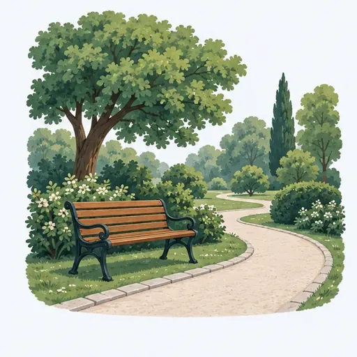 le parc: park