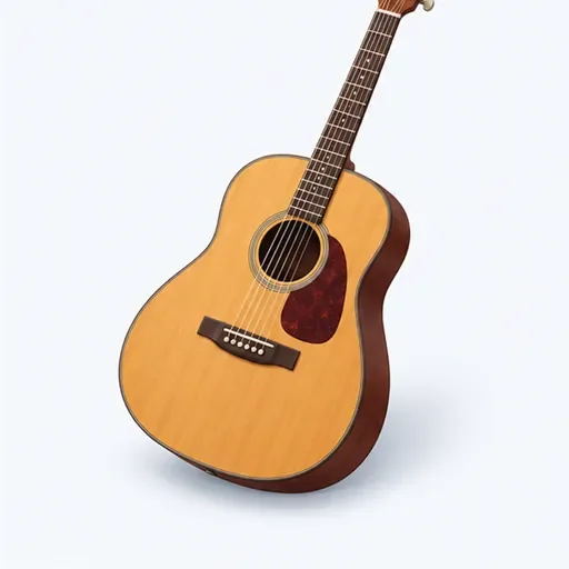 une guitare: a guitar
