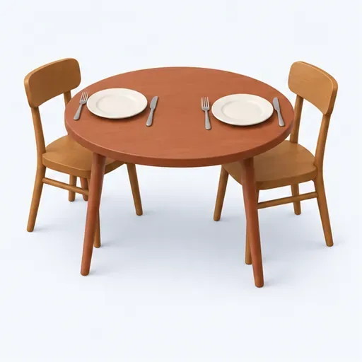 une table: 一张桌子