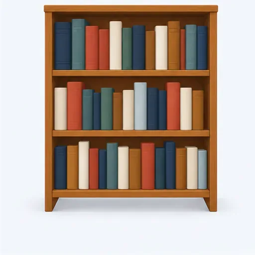 l’étagère: shelf
