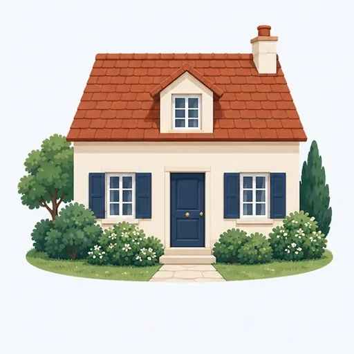 la maison: منزل