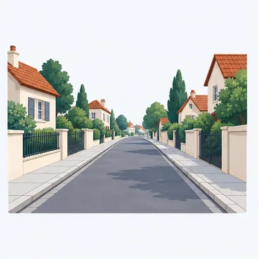 la rue: شارع