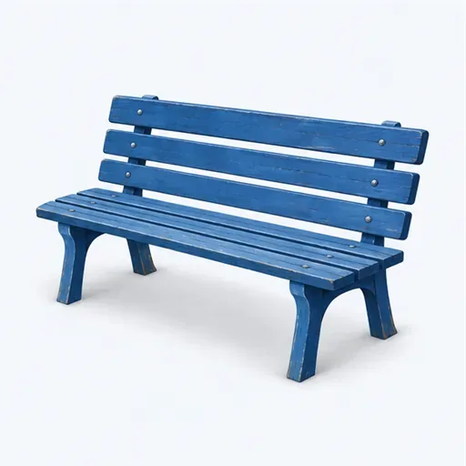 le banc: bench