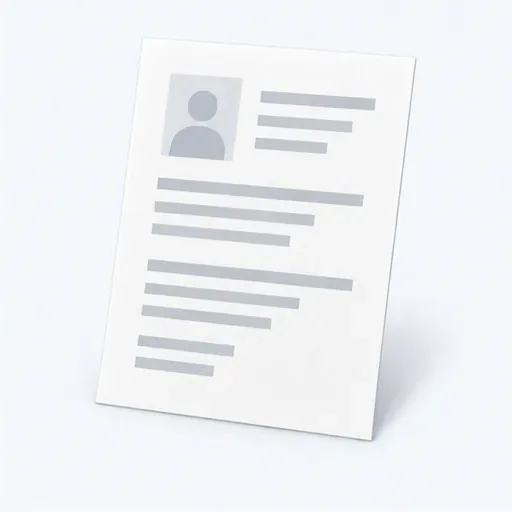 un CV: 简历
