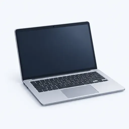 un ordinateur portable: a laptop