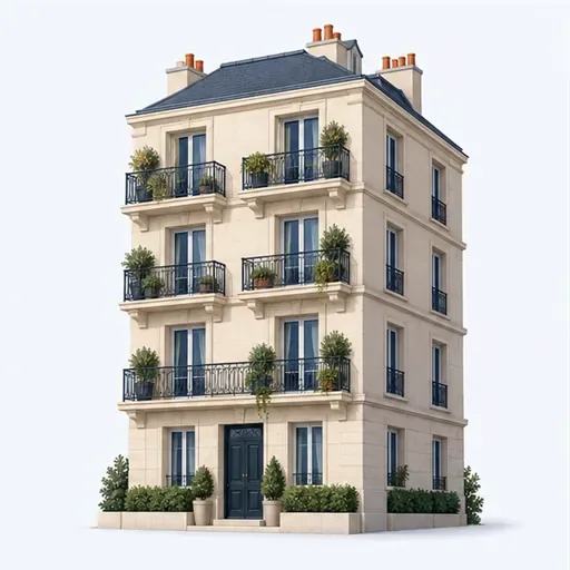 un immeuble: a block of flats