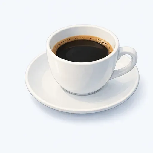 un café: a coffee