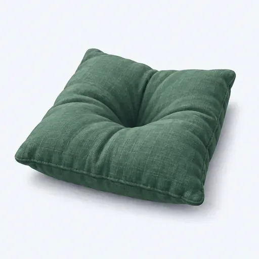 un coussin mou: a soft cushion