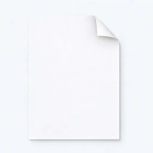 une feuille de papier: a sheet of paper
