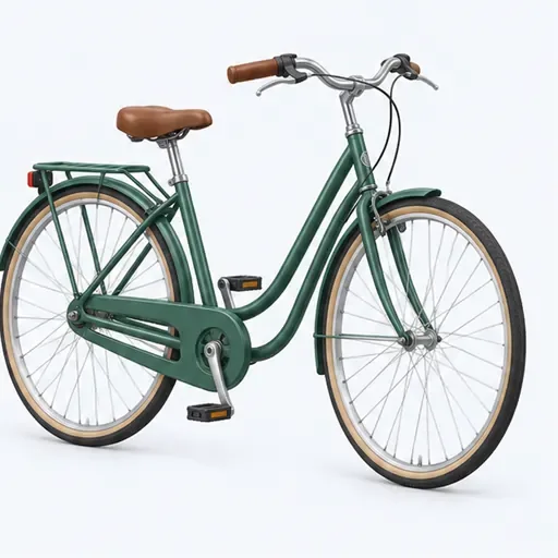 un vélo: a bicycle