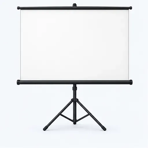 un écran de projection: projection screen