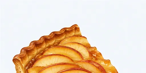 la tarte aux pommes: apple tart