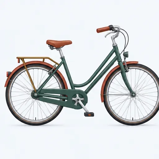 le vélo: bicycle