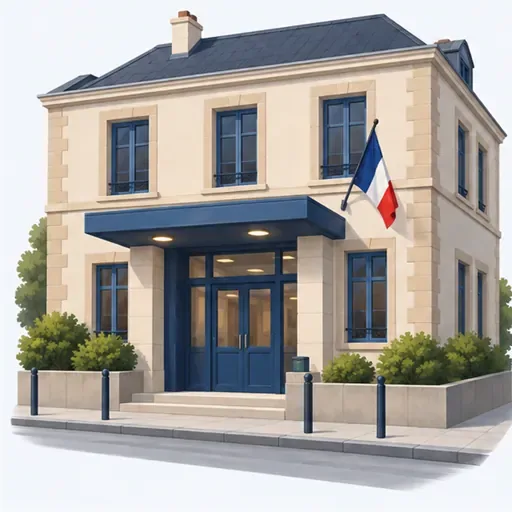 le commissariat: 警察局