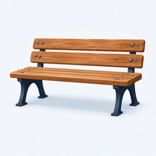 un banc en bois: مقعد خشبي