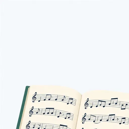 la partition: sheet music