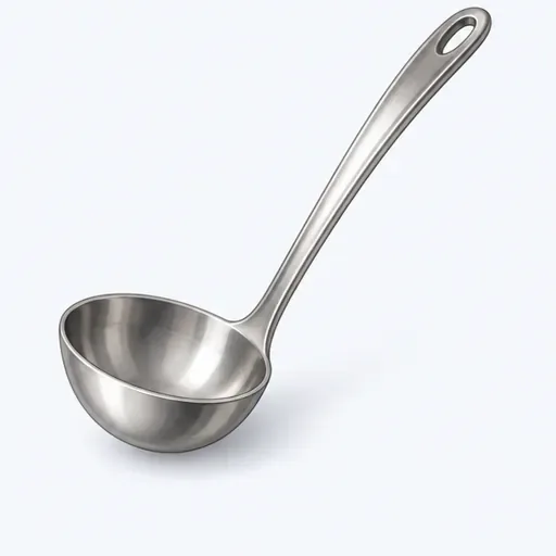 la louche: ladle