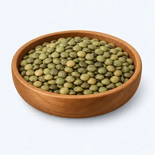 les lentilles: 扁豆