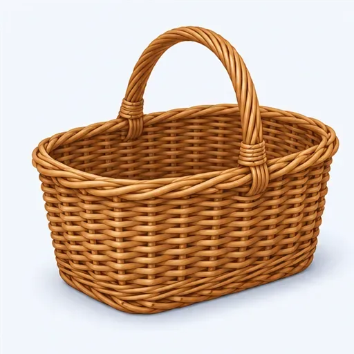 un panier: una cesta