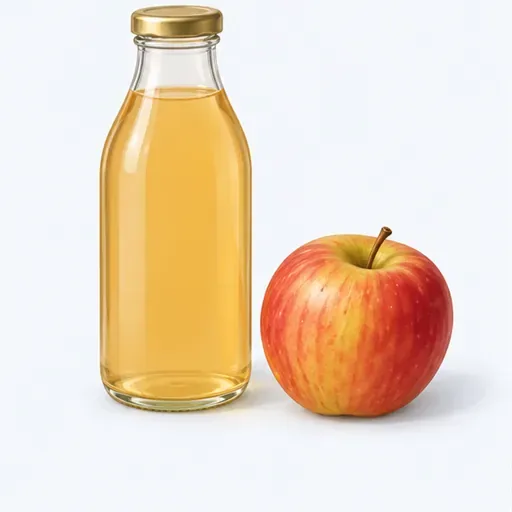 un jus de pomme: an apple juice