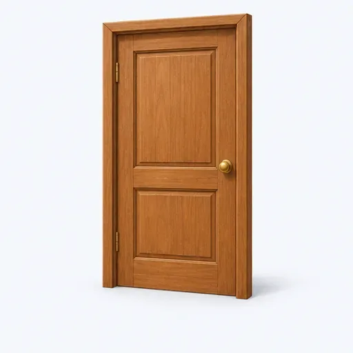 une porte: a door